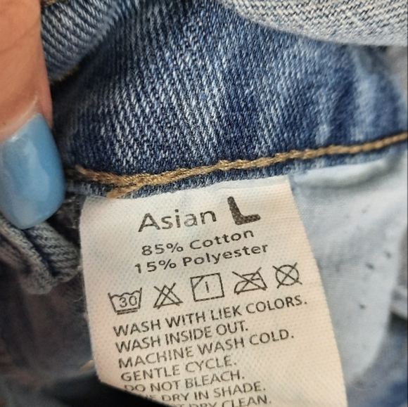 Denim Blue Overalls - Picture 3 of 4